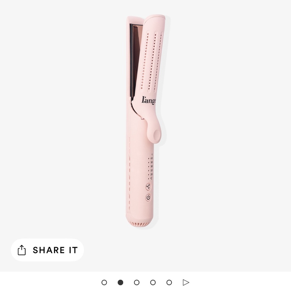 L'ange Pink Hair Straightener